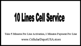 BYOP = LycaMobile 10 LINEs $15 International Talk & Text, 500mb Web