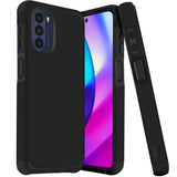 Moto Cases #22 = Moto Tough Strong Slim Dual-Layer ShockProof Hybrid Case Cover