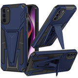 Moto Cases #24 = Moto  Alien Design Shockproof Kickstand Magnetic Hybrid Case Cover