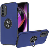Moto Cases #25 = Moto CHIEF Oil Painted Magnetic Ring Stand Hybrid Case Cover