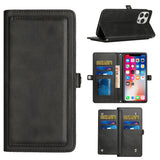 Moto Cases #30 = Moto Wallet Premium PU Vegan Leather ID Multiple Card Holder Money with Stra