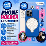Mount Holder #166 = MAGNETIC SUCTION PHONE MOUNT - white