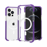 iPhone Case #129 =  Acrylic [Magnetic Circle] Tough 2.5mm Transparent Shock Proof Hybrid