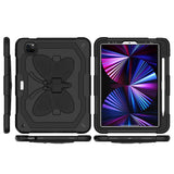 Tablet #229 = For Apple iPad 3in1 Tablet Hand and Shoulder Strap with Kickstand purple