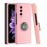 Samsung Case #152 = Samsung  Z Foip 5,4,3,2  Chief Premium Matte Magnetic Ring Stand Hybrid Case Cover
