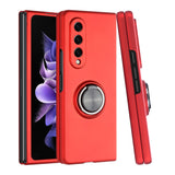 Samsung Case #152 = Samsung  Z Foip 5,4,3,2  Chief Premium Matte Magnetic Ring Stand Hybrid Case Cover