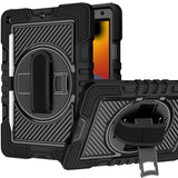 Tablet #229 = For Apple iPad 3in1 Tablet Hand and Shoulder Strap with Kickstand purple