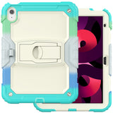Tablet #229 = For Apple iPad 3in1 Tablet Hand and Shoulder Strap with Kickstand purple