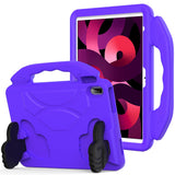Tablet #229 = For Apple iPad 3in1 Tablet Hand and Shoulder Strap with Kickstand purple