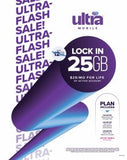 BYOP = Ultra Mobile 10 line PROMO 25GB = $299 Unlimited Talk & Text, 25GB Data + Sim Kit + New Number