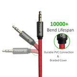 Aux / Video Cables #24 = AUX Cable 4FT RED