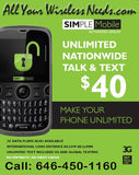 BYOP = Simple Mobile Family Sim Card