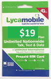 LycaMobile Wireless Land Line 6 Month $120 Unlimited Talk + long Distance + Int'l Calling + Sim Kit + New Number + Wireless Router