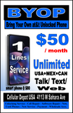 AT&T Network Carrier Services & Hotspot $5-$100 Plan