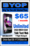 AT&T Network Carrier Services & Hotspot $5-$100 Plan