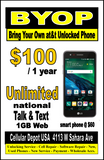 AT&T Network Carrier Services & Hotspot $5-$100 Plan