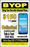 AT&T Network Carrier Services & Hotspot $5-$100 Plan