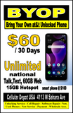 AT&T Network Carrier Services & Hotspot $5-$100 Plan