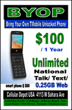 T-Mobile Network Carrier Services & Hotspot $10-$70 Plan