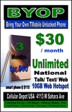 T-Mobile Network Carrier Services & Hotspot $10-$70 Plan