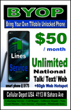 T-Mobile Network Carrier Services & Hotspot $10-$70 Plan