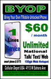 T-Mobile Network Carrier Services & Hotspot $10-$70 Plan