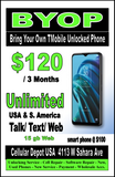 T-Mobile Network Carrier Services & Hotspot $10-$70 Plan