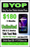 T-Mobile Network Carrier Services & Hotspot $10-$70 Plan