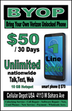 VERIZON Network Carrier Services & Hotspot $15-$85 Plan