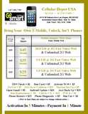 Go Smart Mobile Phone combo #4 = Phone 6s 128GB Refurb Unlock 4.7 in + Go Smart Sim + $55 Plan + New Number