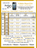 H2O Wireless Payment = $40 Plan 1 LINE
