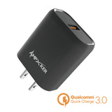 Charger Power Adapter #172 = QC 3.0 Combo (Wall Adapter Single Port + Single HQ Cable) TPE 1.5M / 5 FTFor USB to Type C