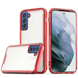Samsung Case #32 = Shockproof Transparent Hard PC TPU Hybrid Case Cover Samsung Galaxy Note, S, A, J Series