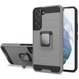 Samsung Case #44 = Prime Magnetic Ring Stand Hybrid Case Cover Samsung Galaxy Note, S, A, J Series