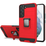 Samsung Case #44 = Prime Magnetic Ring Stand Hybrid Case Cover Samsung Galaxy Note, S, A, J Series