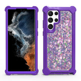 Samsung Case #54 = Twinkle Liquid Glitter 3in1 Hybrid Case Cover Samsung Galaxy Note, S, A, J Series