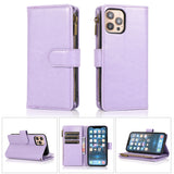 Samsung Case #55 = Luxury Wallet Card ID Zipper Money Holder Case Cover Samsung Galaxy Note, S, A, J Series