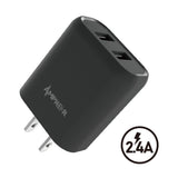 Charger Power Adapter #174 = 2 Ports USB WALL Adapter - 2.4A
