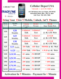 BYOP = Tracfone By T-Mobile $35 Talk, Text & Data Plan - Smartphone Only 750 MINS, 1000 TXT, 1 GB DATA + sim card + new number