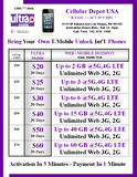 BYOP #1 = Ultra Mobile Hotspot $60 60GB 5G, 4G LTE Data + Sim Kit + New Number