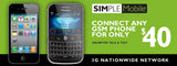 BYOP Hotspot #1 = Simple Mobile Hotspot Prepaid $34.99 15gb hotspot + Sim Card+ New Number