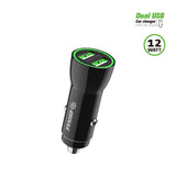 Charger Power Adapter #202 = 2.4 Dual USB Car Adapter