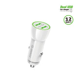 Charger Power Adapter #202 = 2.4 Dual USB Car Adapter