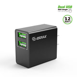 Charger Power Adapter #152 = 2.4 Dual USB Wall Adapter