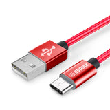Type C Charger #104 = 3FT Braided Cable For Type-C 15watt