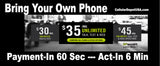 Go Smart Payment = $35 Unlimited Talk, Text & Data, Plus International Calling** First 5 GB Data up to 3G Speed then 2G*