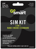 Go Smart Payment = $55  Unlim Talk, Text & Data, Plus Int'l Calling** + $10 ILD Credit*** Completely Unlimited Data at 3G Speed + 10 GB Hotspot