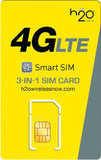 H2O Hotspot Plan $50 = 24 GB Hotspot + New Number + Sim Card + Colpad Hotspot Device
