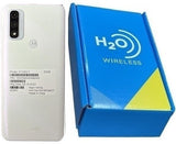 Service Phone Combo #384 =  Motorola G GO | 32GB locked + $30 H2O ATT, CRICKET PLAN