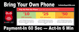 Pageplus Payment = $12 Talk & Text 500 Minutes, 500 Texts, 100 MB of Data